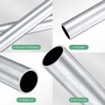 thumbnail image 2 of Tubo redondo de aluminio 6063 de 400 mm, 26 mm ID 30 mm OD, tubería de aluminio sin costura para construcción / mecanizado / manualidades [1.02x1.18x15.75IN], 2 of 7