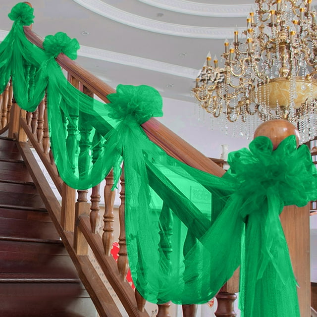 Event Party Decor Wedding Birthday Party Decorations Bridal Shower Decorations Stair Chair Decoration Yarn 10m Packing