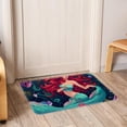 thumbnail image 6 of Mermaid Polyester Non-Slip Machine Washable Indoor Rug Floor Mat Chair Rug, 6 of 6