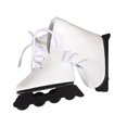 thumbnail image 1 of Zapatos De 1 Par De Patines Blancos Para Ruedas Negras De 18 Pulgadas. - Ruedas Blanco Sunnimix Zapatos de muñecas, 1 of 6
