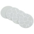 thumbnail image 3 of HEMOTON 4 Pcs Tumbler Round Crackle Placemats Heat Resistant Cup Pads 10X10CM Light Grey, 3 of 8
