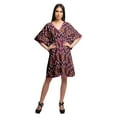 thumbnail image 4 of Moomaya Robe Courte de Caftan de Plage, Robe de Couverture Imprimée, Kaftan pour Femmes, Tenue de Plage, Couverture, 4 of 4