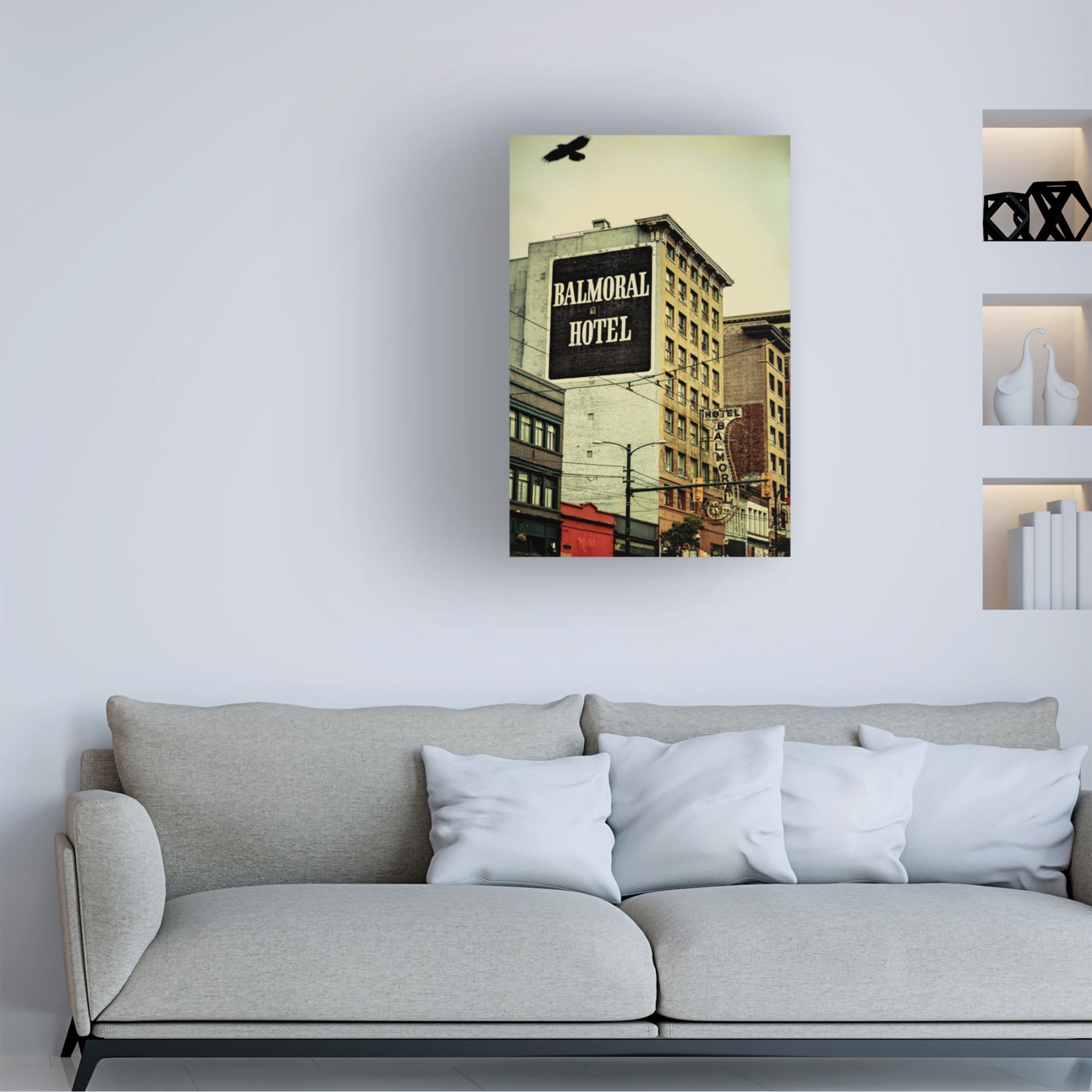 Trademark Fine Art Diego Lops Balmoral Hotel Canvas Wall Art