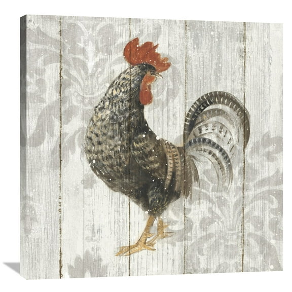 Global Gallery Albena Hristova 'Farm Friend II on Barn Board' Canvas Wall Art