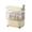 Beige, variant on Rotating Makeup Organizer, Clear Plastic Cosmetic Storage Box with Removable Dividers, Spinning Vanity Organizer for Skincare, Jewelry, and Bathroom Countertop Storage