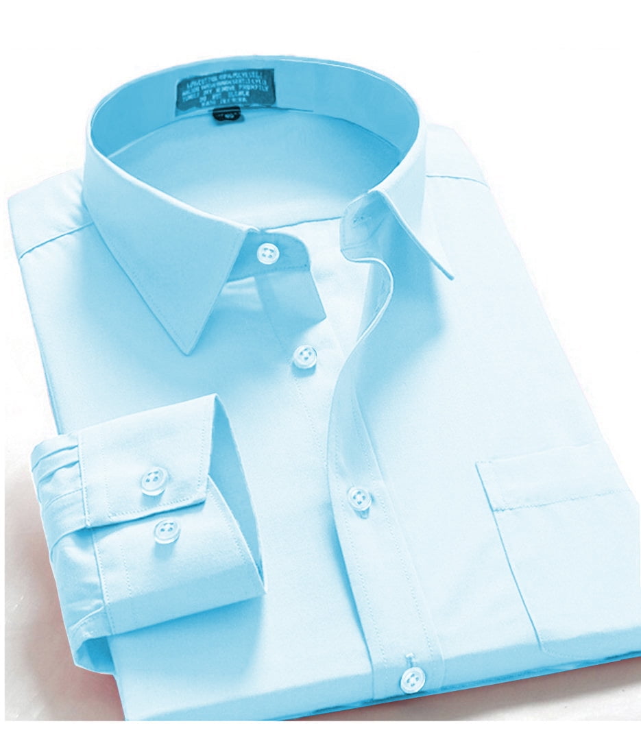 LIGHT Blue Mascot 50628-988-71-37-38 Shirt Oxford Long-Sleeved Size 37-38