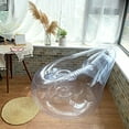 thumbnail image 6 of Make Waves Instrument Portable and Transparent PVC Inflatable Lounge Chair, Clear, 6 of 6