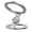 Silver, variant on ZJNGJC Double-Sided Fidget Spinner Stand, 360Â° Foldable Phone Grip Holder with Dual Rings, Compatible Kickstand for 12-17, Samsung Desk Car Gym Travel, Gold