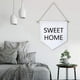 thumbnail image 5 of Plain Canvas Wall Hanging Banner | Reversible Blank Tapestry for Pin Display Badge Medal Photo Decor | Neutral White/Black/Khaki Canvas | DIY Customizable | 6.3x6.8in | 1 Pack, 5 of 6