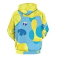 thumbnail image 3 of Blue'S Clues Mens Womens Novelty Hoodie 3D Print Pullover Hooded Long Sleeve Sweatshirts Tops Blouse with Pocket, 3 of 8