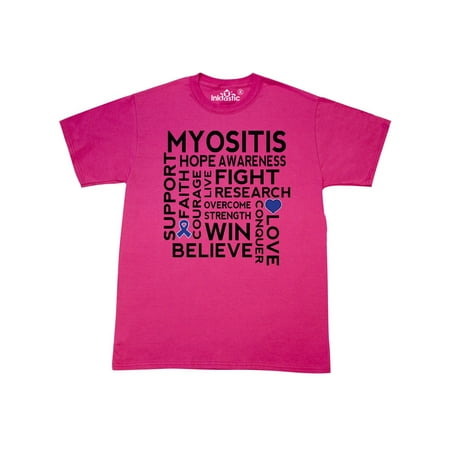 Myositis Awareness Walk Support Slogan T-Shirt