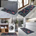 thumbnail image 2 of Pioneer Flower Floral Print Pattern Kitchen Rug Mat,Kitchen Runner Rugs Non Skid Washable,Decorative Kitchen Floor Mats for Kitchen,Sink,Laundry,17"X47", 2 of 5