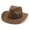 Coffee, variant on Shadoumai Senker Fashion Sun Hats for Women UV Protection, Wide Brim Beach Straw Derby Hat Packable Floppy for Summer Vacation UPF 50+ Beige