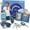 Blue, variant on Stargo Play Wallet for Boys with Money and Pretend Play Toys, Cellphone, Smartwatch, Keys, Sunglasses, Toddler Wallet for Kids Ages 3 4 5 6 7 8 9 10 11 12 - Grown Up Pretend Play Set for Kids