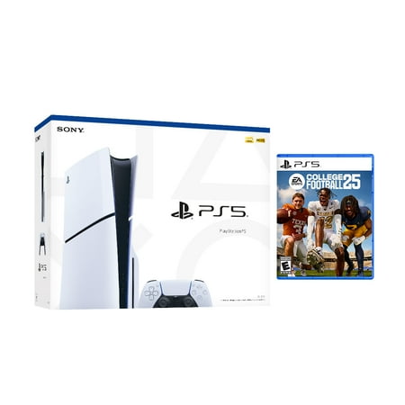 Sony PlayStation 5 Console Disc (Slim) with EA Sports College Football 25 - PlayStation 5