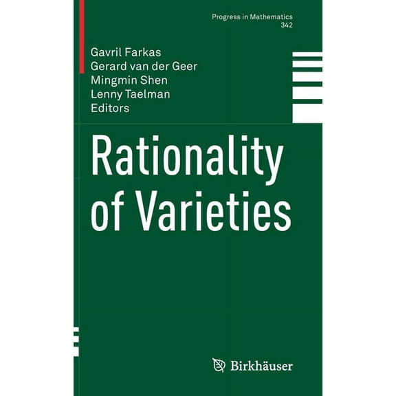 Progress in Mathematics Rationality of Varieties, Book 342, (Hardcover)