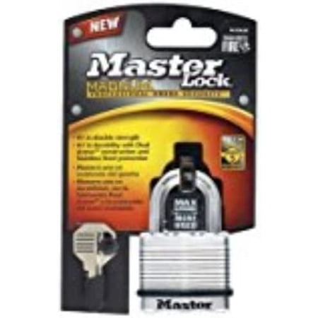 Master Lock Padlock Magnum Laminated 1-3/4 5/16 Dia. 1 Steel Uses M1 Key Blank