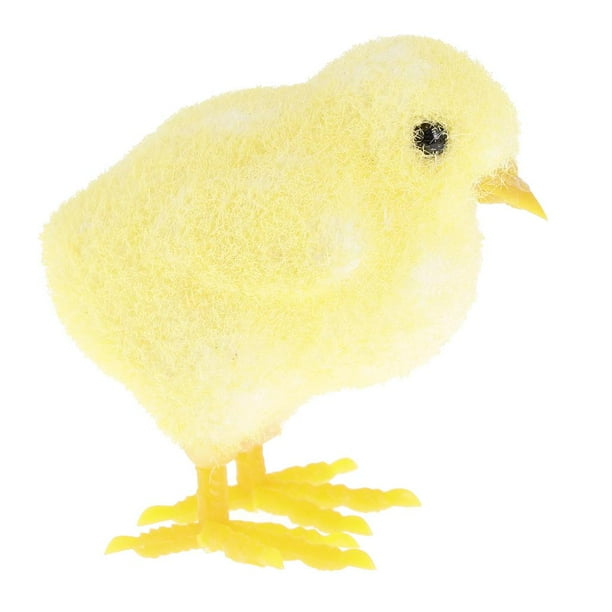 Figuras de animales de granja de pollo artificial, aves, adornos para decoración de mesa -3 Big Chick