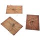 thumbnail image 1 of TEHAUX 3Jgo Papel Carta Retro De Kraft Chocolate Con Sobres Para Escritura Tradicional, 1 of 8