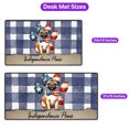thumbnail image 5 of Patriotic Pug 4th of July Independence Paws Desk Mat Full Keyboard Mouse Pad Dog Lover Gifts Large Mousepad - 02010, 5 of 5