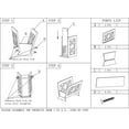 thumbnail image 4 of Home Craft Contemporary Magazine Rack, 4 of 7