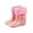 Light Pink1, variant on Kcolen Toddler Rain Boots Size 5 Girls Winter Rain Boots Warm Lined Rubber Booties for Toddler Outdoor Play Comfortable Shoes