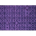 thumbnail image 1 of Ahgly Company Indoor Rectangle Abstract Purple Modern Area Rugs, 3' x 5', 1 of 4