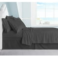 thumbnail image 1 of Swift Home Collection de Literie de Luxe, Ensemble de Draps en Microfibre Ultra-Douce 6 Pcs, Extrêmement Durable - Ajustement Facile - Résistant aux Plis - (Comprend 2 Taies d'Oreiller Bonus), California Très Grand, Gris, 1 of 5