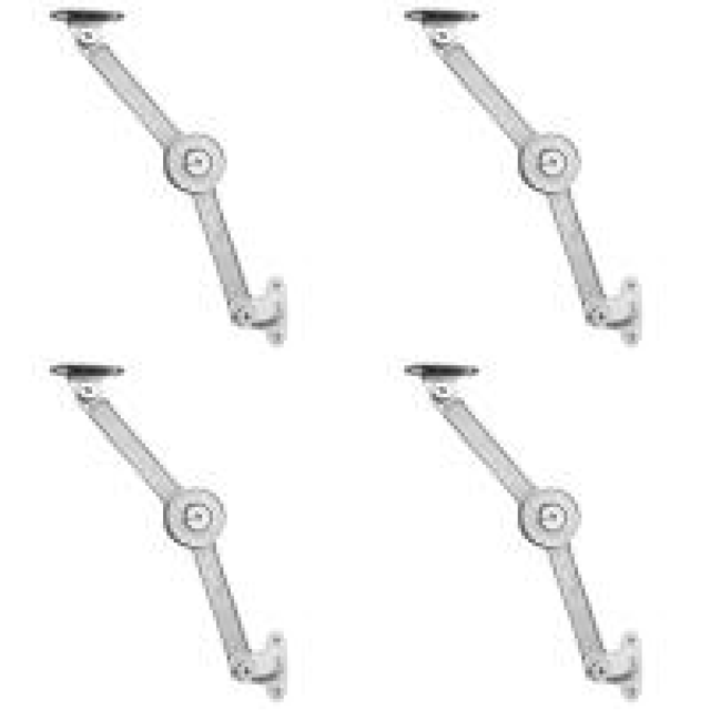 Bisagra Soporte Tapa Bisagras Plegables Soportes Tapa para Armario (niquelado)