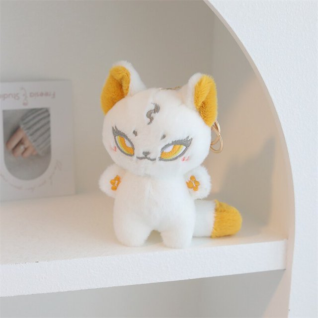 Cielo estrellado pequeño lobo Panda oveja peluche colgante Linda muñeca cama regalo para niños niñas zhangyuxiang LED