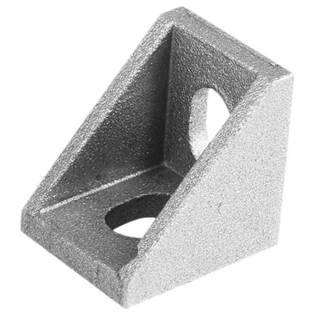 

Yueyihe 10pcs Aluminum Profile Bracket Right Angle Aluminum Bracket Aluminum Extrusion Corner Brace