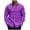 Bright Purple, variant on Mens Long Sleeve Button Down Shirt Solid Casual Untucked Shirts for Men Oxford Dress Shirts Limited Time Sales Light Blue M
