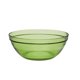 thumbnail image 1 of Set de cuencos para mezclar Duralex Gigogne, de cristal, apilables, 6, color verde, 1 of 2