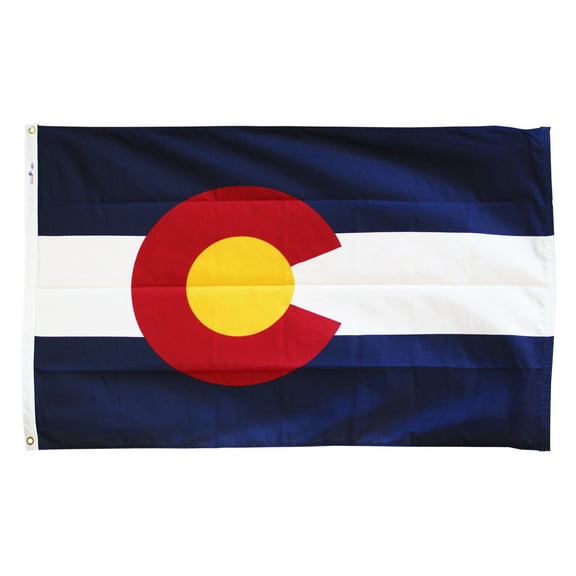 Colorado - 4'X6' Heavy Duty 2-Ply Polyester Flag