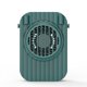 thumbnail image 1 of RV Mini ventilador USB portátil, ventilador de cuello personal recargable, refrigeración dual con 3 velocidades ajustables para oficina, camping, viajes, verde Rojo Verde, 1 of 5
