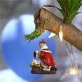 thumbnail image 4 of Lámpara De Sujeción De Papá Noel, Adorno Colgante Para Árbol De Navidad, Linterna De Papá Noel, Decoración De Navidad, Amigos, Familia, Regalo De Navidad, Artesanías De Resina matsuzay HA018876-00, 4 of 7