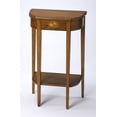 thumbnail image 1 of Butler Specialty Masterpiece Demilune Console Table In Olive Ash Burl, 1 of 8