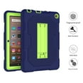 thumbnail image 6 of Allytech Fire HD 8 Case 10th Generation,Fire HD 8 Plus Case, Protection Drop Proof Kickstand [Without Screen Protector] Kids Friendly Cover Case for Amazon Kindle Fire HD 8 10th Gen, Navyblue/Olivine, 6 of 7
