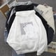 thumbnail image 2 of Sudaderas con capucha de gran tamaño para mujer, sudaderas con bolsillo de canguro, sudaderas con capucha Harajuku, jerséis coreanos Vintage informales, sudaderas de invierno, 2 of 5