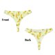 thumbnail image 3 of Fotbe Bananas Tanga Sin Costuras para Mujer con Estampado – Panties Invisibles, Transpirables y Cómodos para Uso Diario-X-Large, 3 of 6