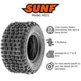thumbnail image 2 of SunF ATV/UTV Quad Mini Bike Loose Terrain Lawn Mower Tire 25x12-9 25x12x9 6 PR Tubeless A011 (Single), 2 of 9