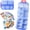 Blue, variant on Travel Pill Organizer Box with 146 Labels, 2026 New Pill Case with Labels for Travel Pharmacy Case Container Kit, Compact Pill Travel Medicine Organizer Pouches for Purse with Stickers (Purple)
