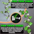 thumbnail image 4 of 100Pcs Clear Plant Clips for Climbing Plants Indoor – White Flexible Vine Wall Clips with Self-Adhesive Mounts, Universal Size Set for Vines, Easy Installation with Strong Grip, 4 of 18