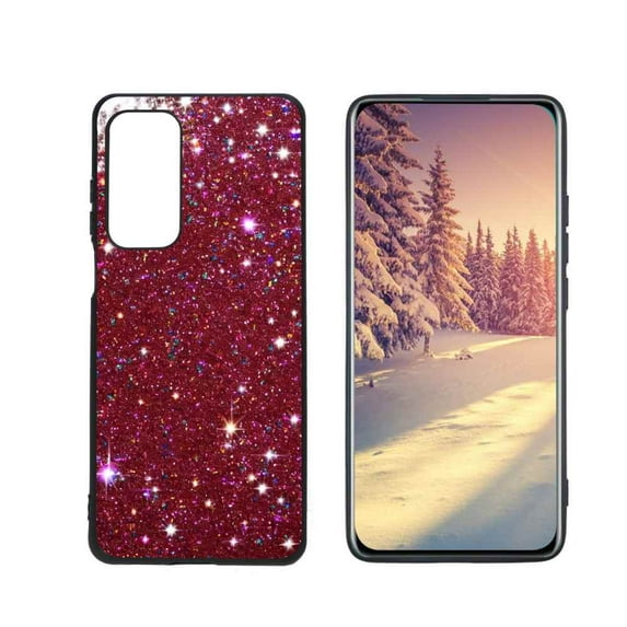 Compatible with Motorola MOTO Edge 2021 Phone Case, Glitter-2 Case Men Women, Flexible Silicone Shockproof Case for Motorola MOTO Edge 2021