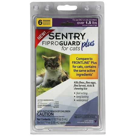 sentry fiproguard plus for cats squeeze on sentry fiproguard plus for cats squeeze on