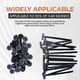 thumbnail image 2 of Durable Nylon Cable Tie with Self-Locking Mechanism for Efficient Cord Organization, 2 of 5