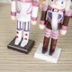thumbnail image 5 of 2pcs Pastel Cascanueces Marioneta Muñeca Juguete Adorno de Navidad Decoración, 5 of 9