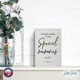 thumbnail image 5 of Memorial 5.5x8 Wooden Table Top and shelf decor Home Décor - Special Memories, 5 of 22