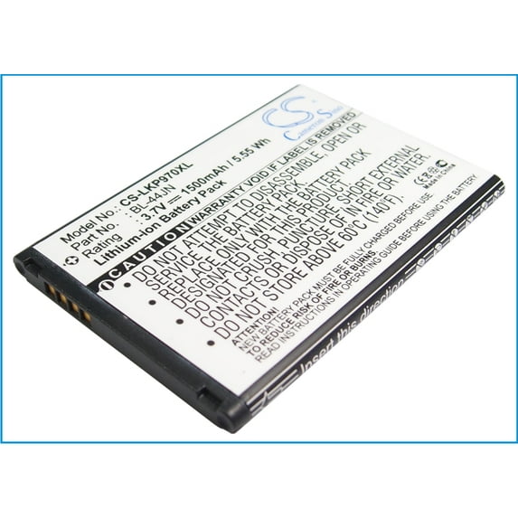 1500mAh BL-44JN Battery LG Optimus Net, Optimus Pro, Optimus Sol