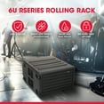 thumbnail image 2 of SKB 1SKB-R6UW 6U Rolling Roto Rack Case, Durable Design for Audio Equipment Protection, 2 of 10